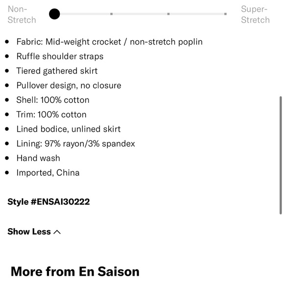 En Saison
Collette Mini Dress xs - Picture 7 of 7